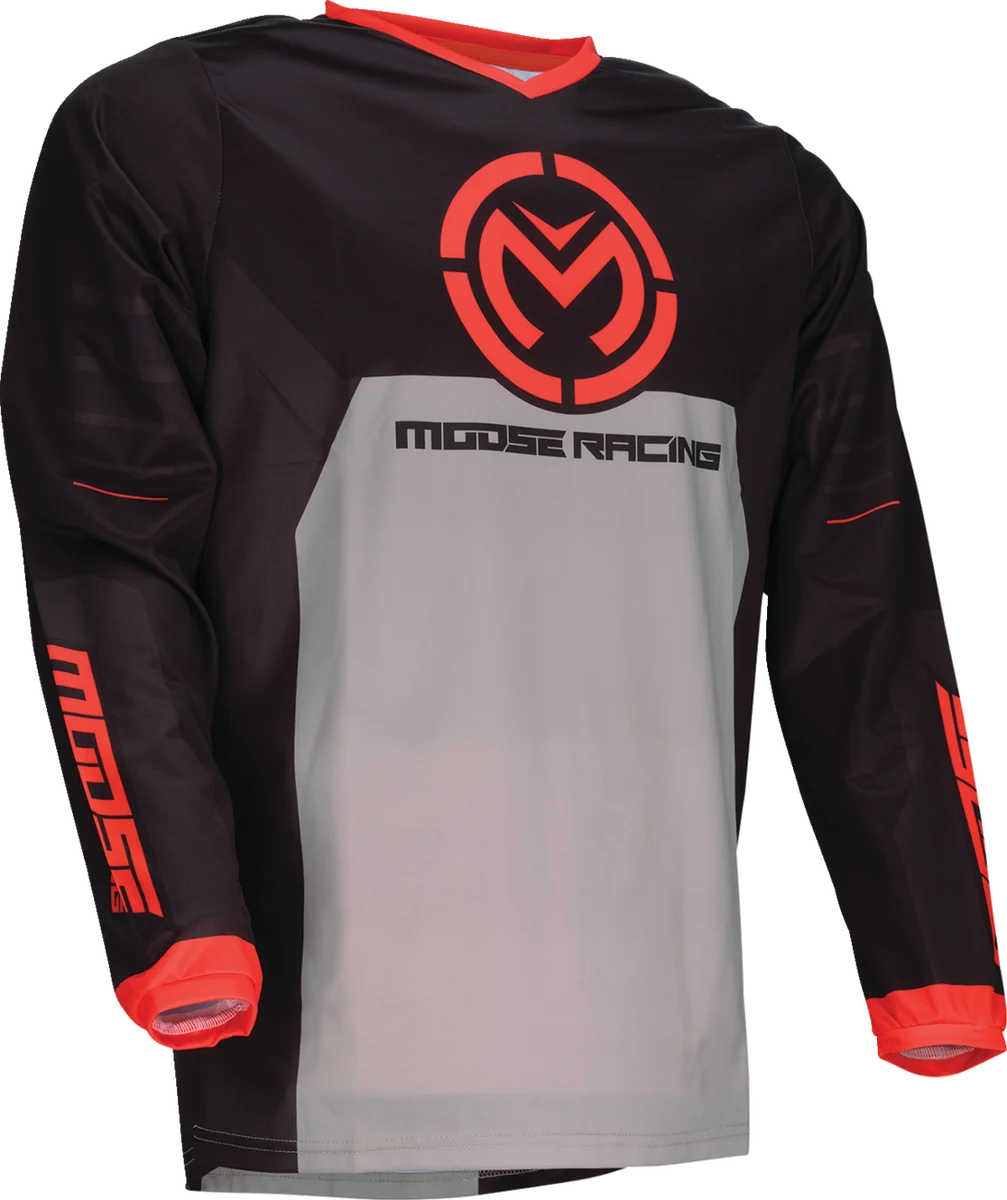 Smooth MOOSE RACING Qualifier Jersey – Orange Black – 5XL 2910-8174 Long-Lasting