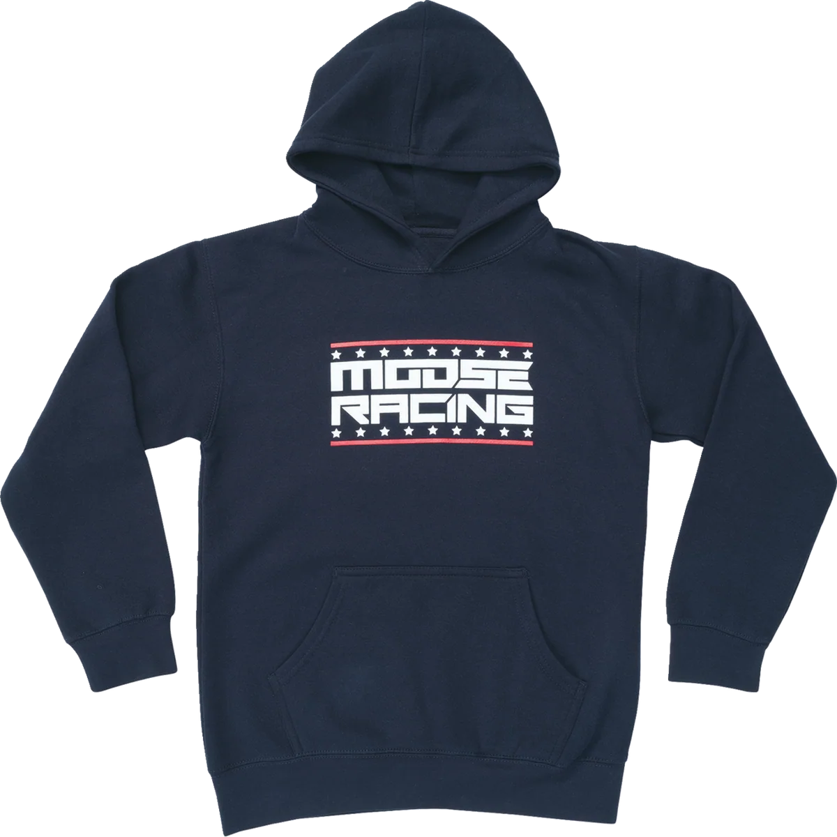 Easy-to-Use MOOSE RACING Youth All-American Hoodie – Navy – Small 3052-0698 Lightweight