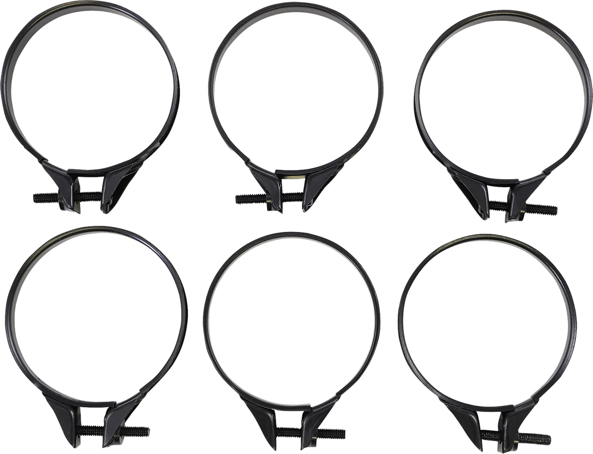 Elite MOOSE RACING Carburetor Clamps – 55-58 mm – 6-Pack 110-1058 Functional