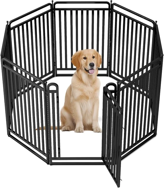 Refined New Thickened Version Dog Playpen 40 Inch Dog Fences Certified