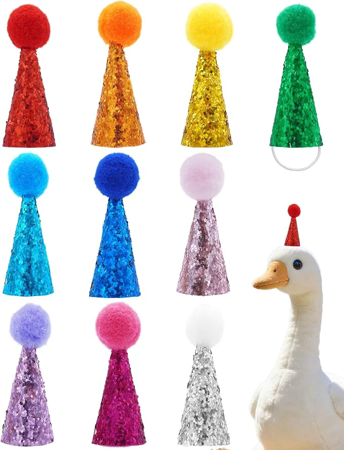 Casual PET SHOW 10 Pack Mini Party Hats Authentic
