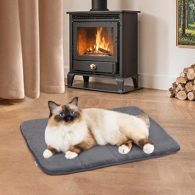 Smooth Dog Crate Pad for Small Dogs – 24×18 Orthopedic Dog Bed with Memory Foam Washable Water-Resistant Soft Pet Mat with Non-Slip Bottom GreyAbout ThisOverview Prestigious