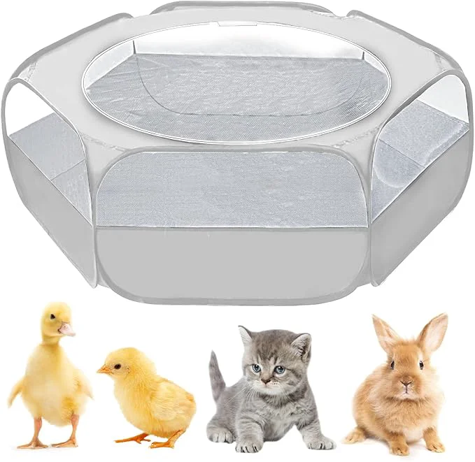 Certified UWE Small Animal Playpen Chicken Brooder Box Casual
