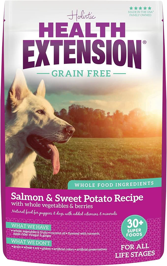 Artisan Health Extension Grain Salmon Sweet Potato Dry Dog Food – 30 Superfoods and Probiotics for All Life Stages 10 lb About This Quality