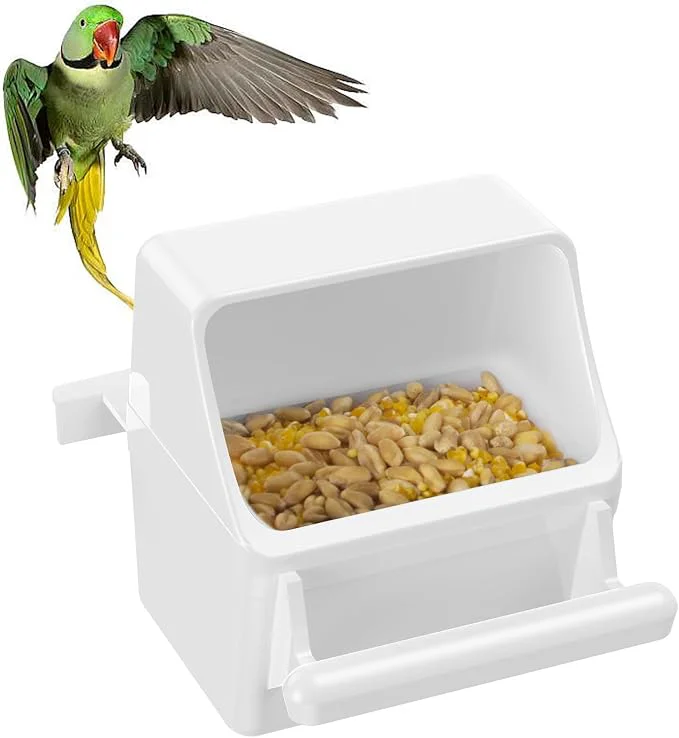 World-Class Pawfly 1 Pcs Bird Feeder Hanging Plastic Bird Cage Feeders Powerful