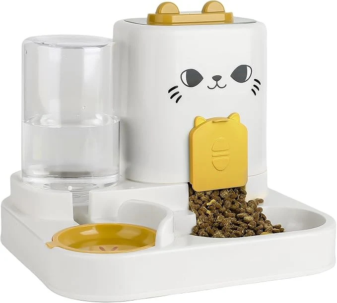 World-Class 2-in-1 Gravity Pet Feeder Water Dispenser Casual
