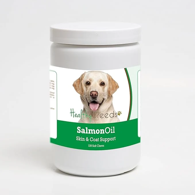 Excellent Healthy Breeds Labrador Retriever Salmon Oil Soft Chews 120 CountAbout ThisOverview Expertly Made