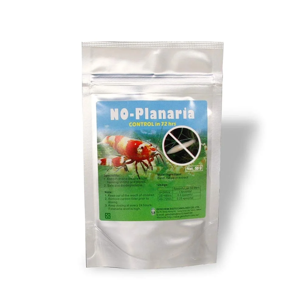 Authentic FishAquatics SOBAKEN Genchem No Planaria – Shrimp-Safe Hydra Killer for Planted Tanks Premium Material