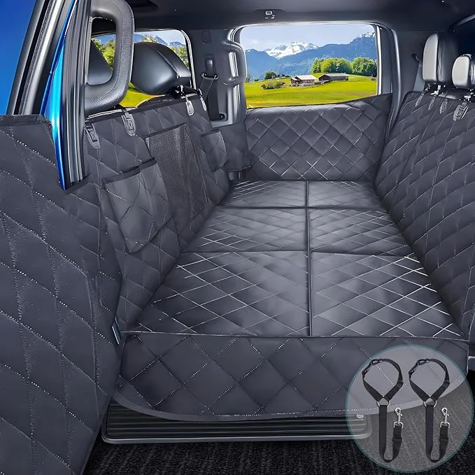 High-End Truck Hard Bottom Car Seat Cover for Dogs Clean