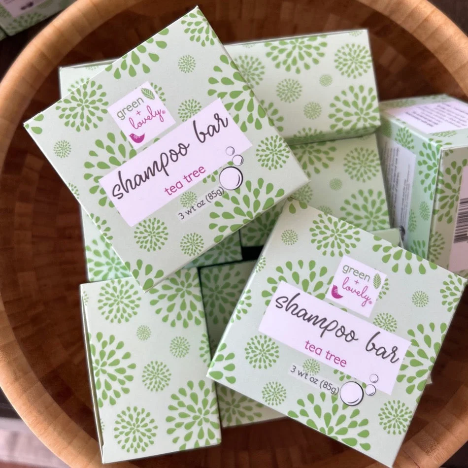 High-Performance Solid Shampoo Bar Tea Tree Trendy