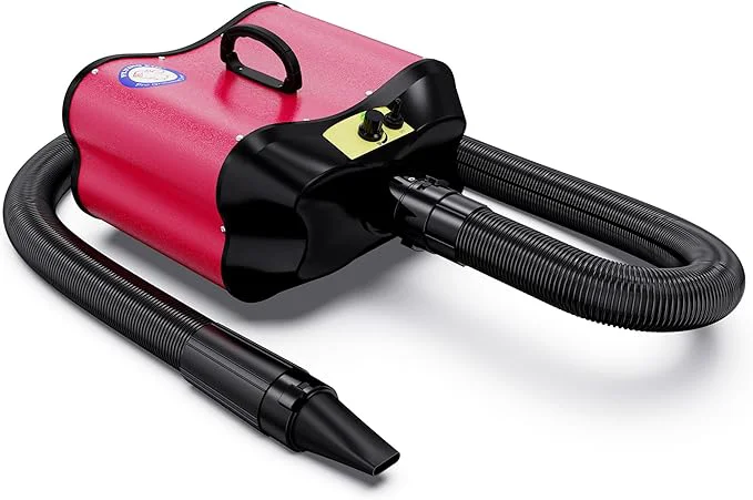Unique Flying Pig Double Motor High Performance Dog Pet Grooming Dryer -Magenta Advanced