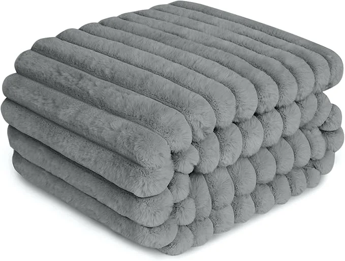Proven Waterproof Dog Blanket for Bed Luxury Plush Washable Large Dogs Blankets for Furniture Protection Super Soft Calming Pet Blanket for Indoors Grey 40 x50 About ThisOverview Modern