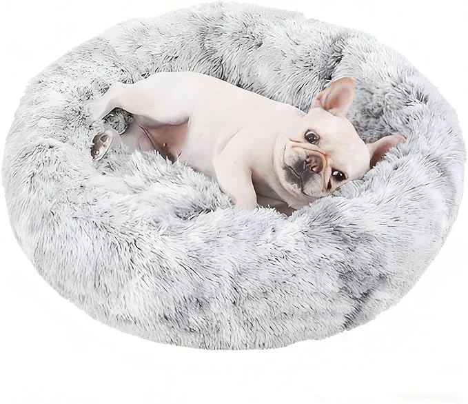 Easy-to-Use Calming Dog Cat Bed for Extra Large Small Medium Sized Pet Donut Washable Comfort Fluffy Warm Round Mat for Puppy Kitten 8 Size Essentials Furniture Supplies IndoorAbout ThisOverview Official