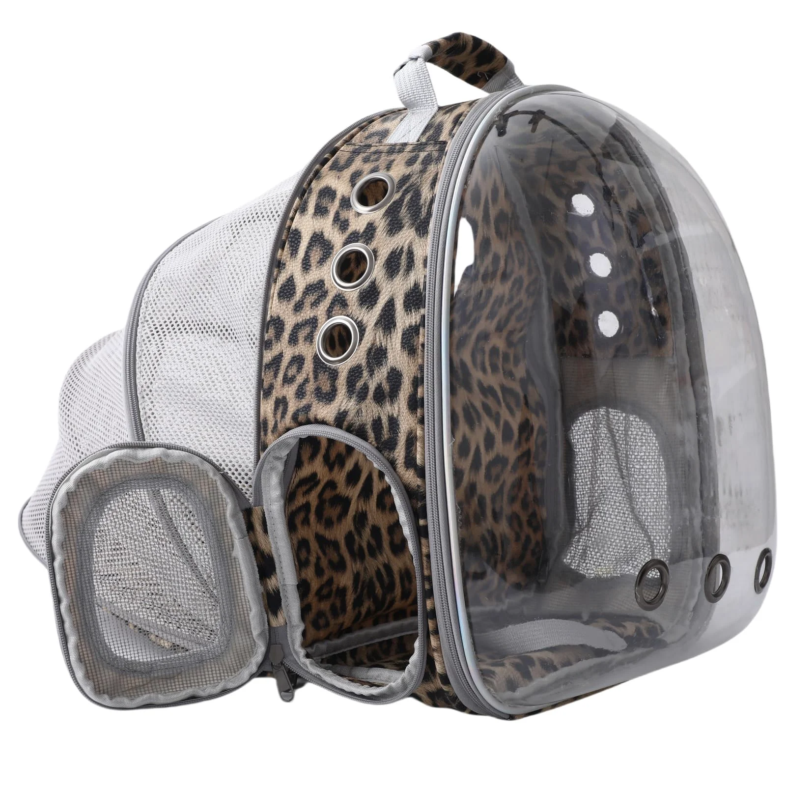 Natural TOYSINTHEBOX Cat Backpack Carrier – Expandable Bubble Window for Cats Small Dogs Fashionable