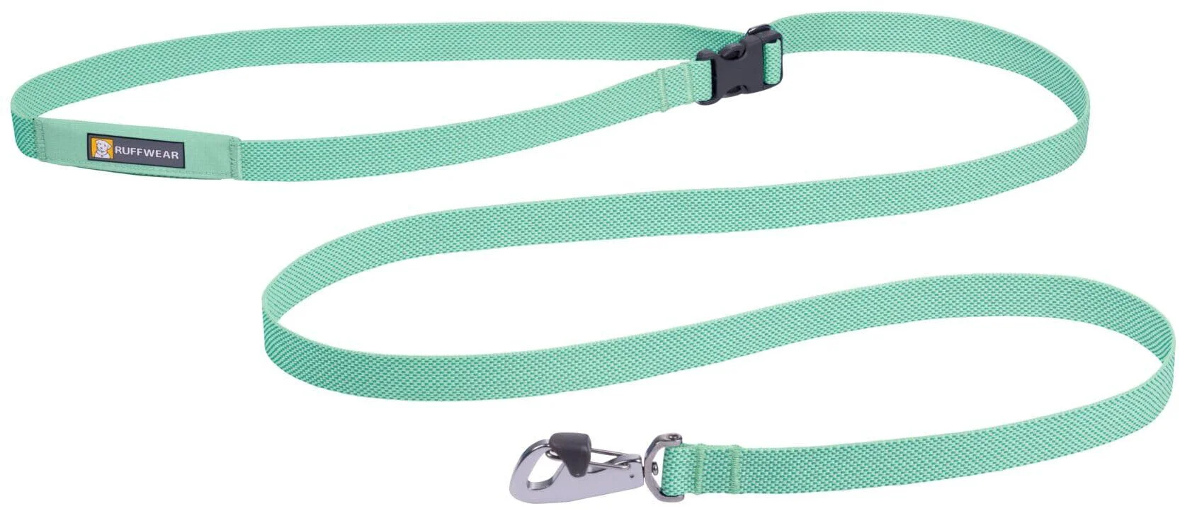 Expertly Made Ruffwear Flagline Dog Leash – Lightweight Hands- 6.5 ft Lead Adjustable Waist or Handheld Sage Green Original