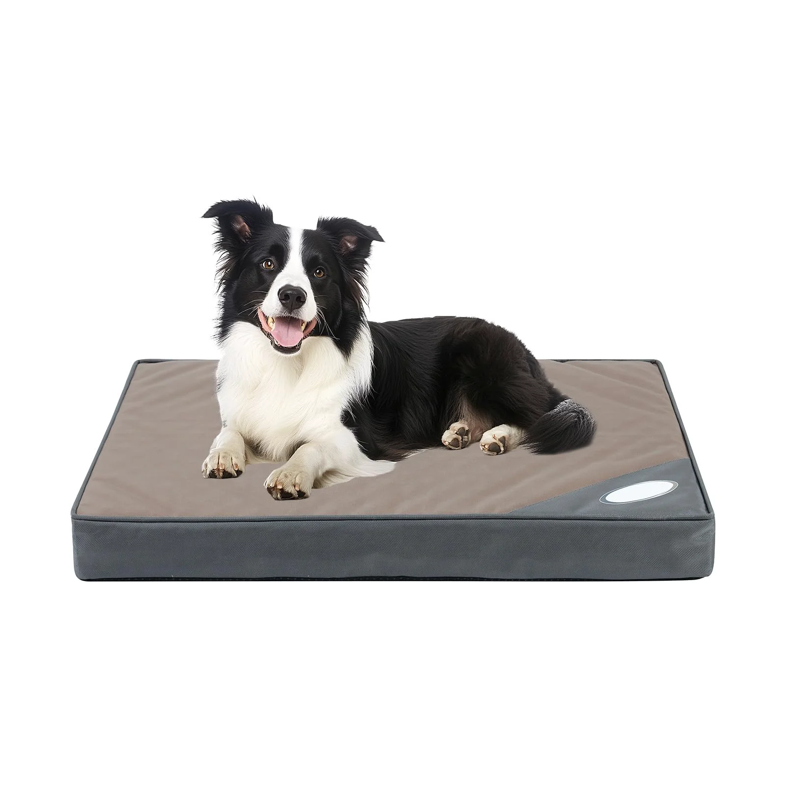 Elegant OUPEIWAWA Orthopedic Outdoor Waterproof Dog Bed 36×26 Beige Medium-Dog Comfort Versatility Comfortable