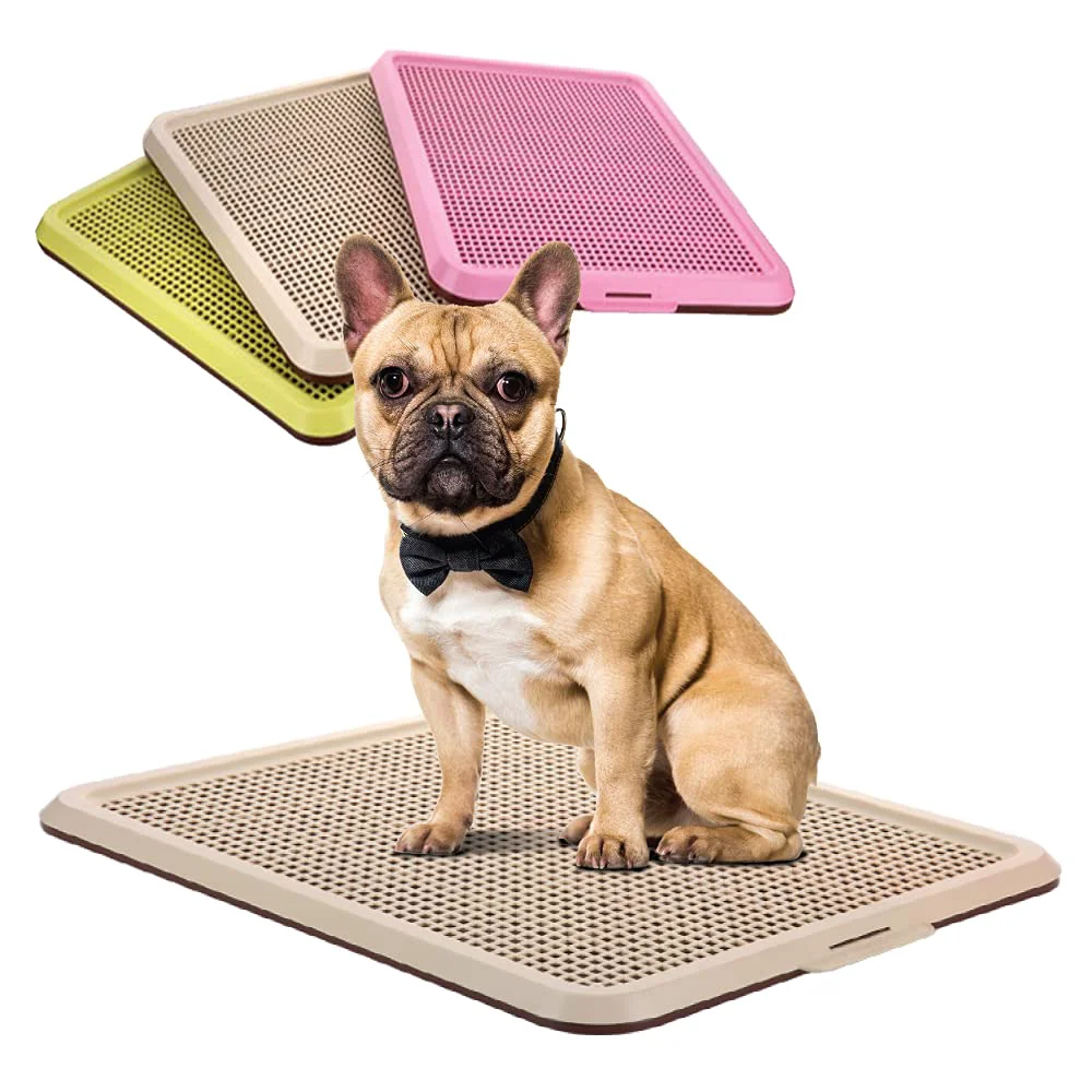 Dependable BANU Puppy Pee Pad Holder — Indoor Outdoor Tray Ivory 20×16 Sustainable
