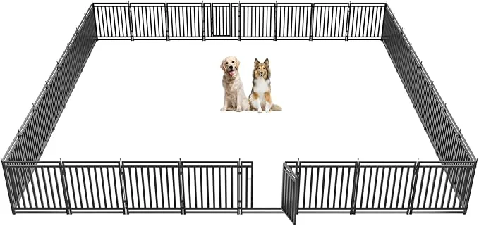 Premium Dog Playpen Metal Dog Fence Outdoor Reliable