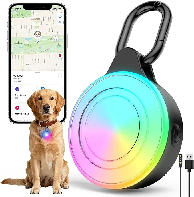Optimized 2-in-1 GPS Tracker Dog Light Authentic