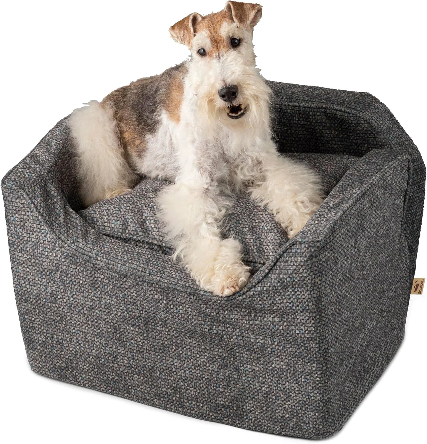 Effective Snoozer Luxury Lookout Pet Car Seat Medium Luxury I Navy Mutt Safe