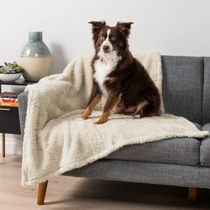 Reliable PetAmi Fluffy Waterproof Dog Blanket Practical