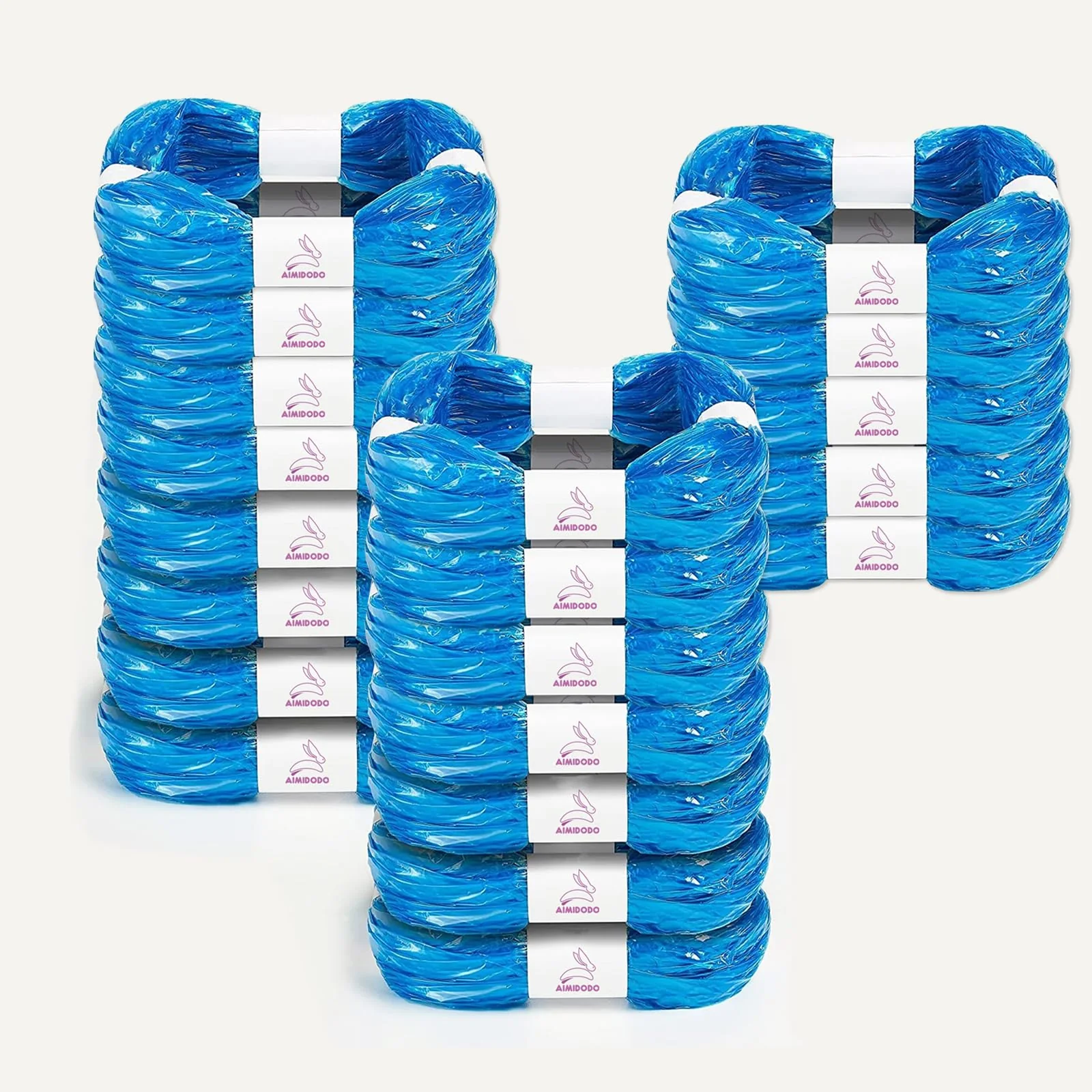 Long-Lasting AIMIDODO 20 Pack Cat Litter Refills — 7-Layer Film Litter Genie Compatible Cartridge Not Included Top-Quality