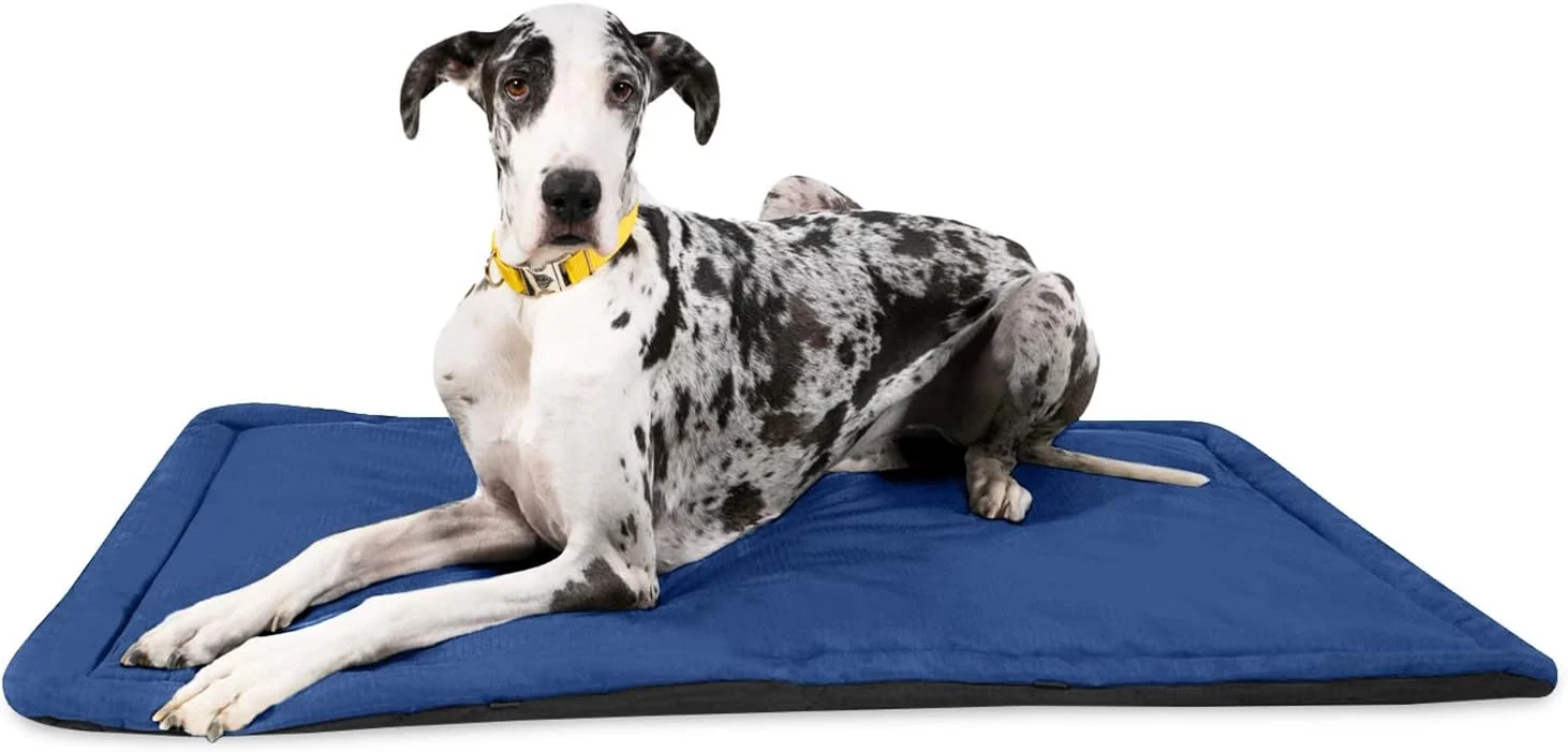 Specialty K9 Ballistics Tough Ripstop Dog Crate Pad – Durable Machine Washable with Non-Skid Bottom and 120-Day Warranty Fits 54 Wire Crates – XX-Large Blue Quartz Original Design