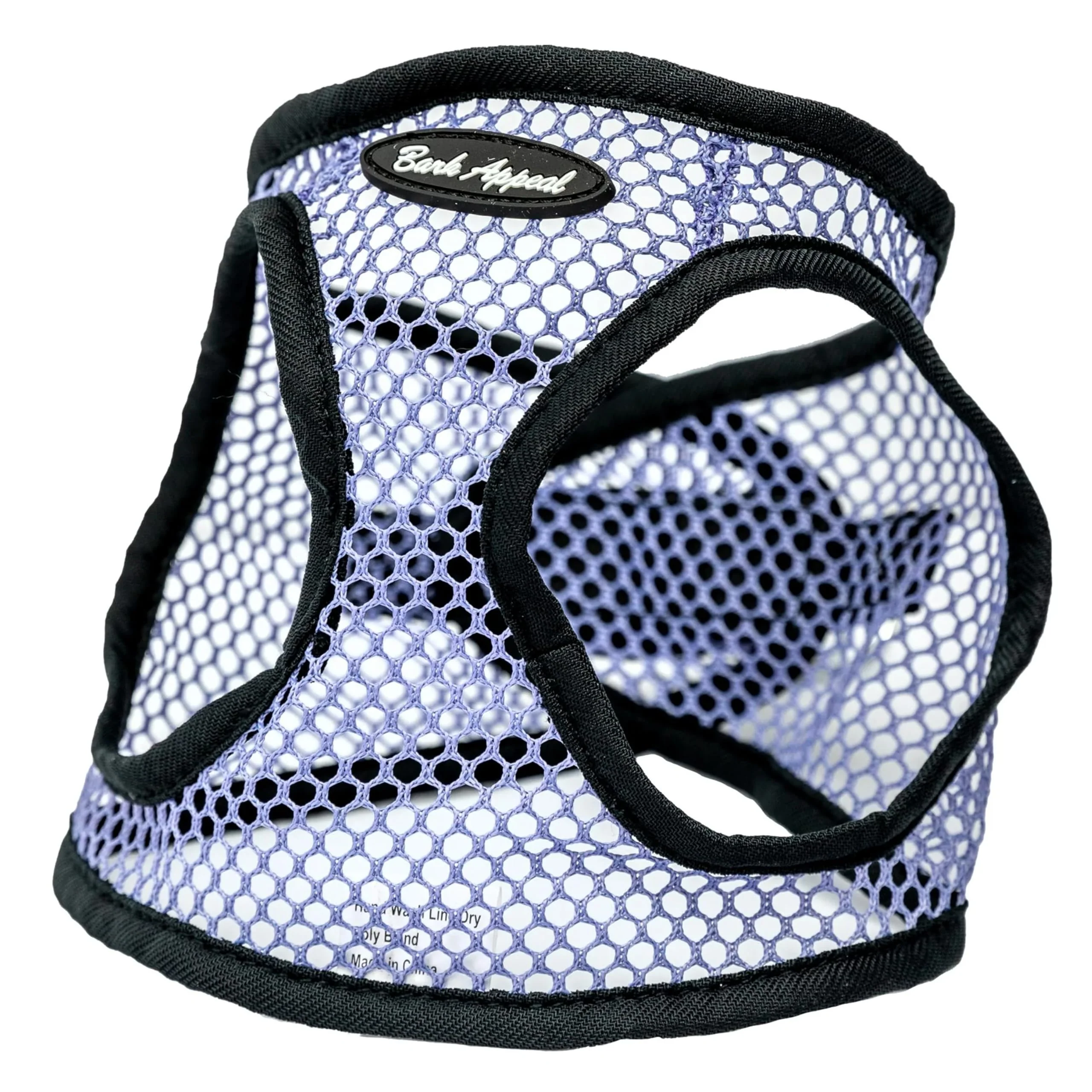 Detailed Bark Appeal Lavender Netted Step-in Harness for Small-Medium Dogs – Anti-Choke Adjustable Updated Sizing Smart