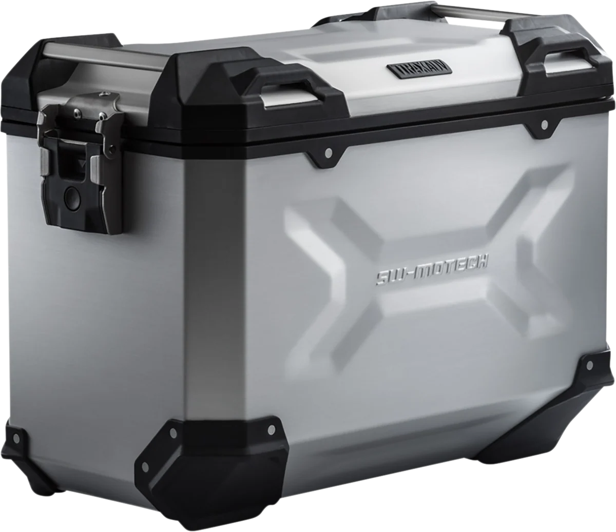 Versatile SW-MOTECH TRAX ADV Hard Case – 45 Liter – Silver – Left ALK.00.733.10000L S Original