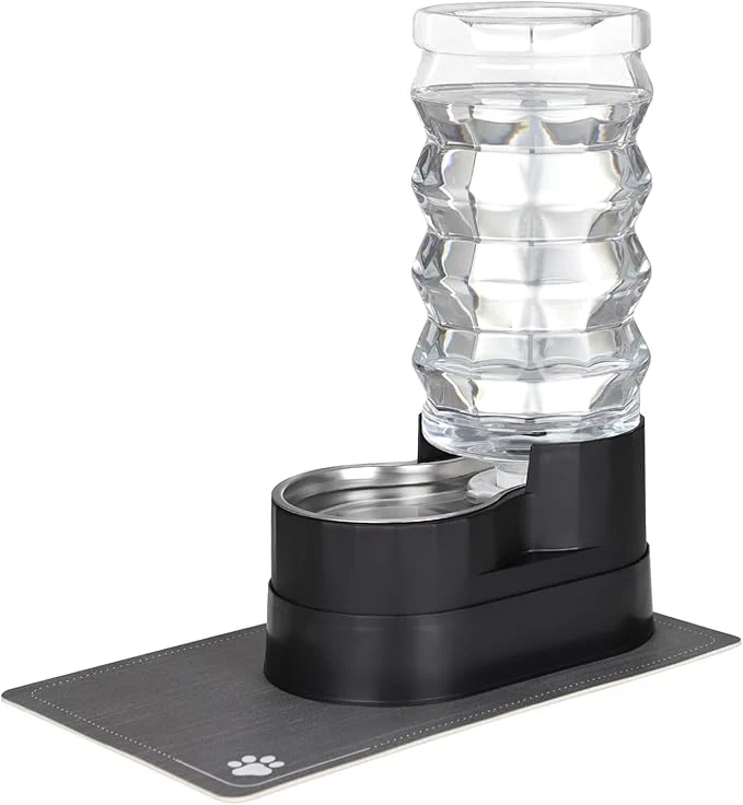 Modern RIZZARI Automatic Pet Waterer Gravity Stainless Steel Water Dispenser Professional