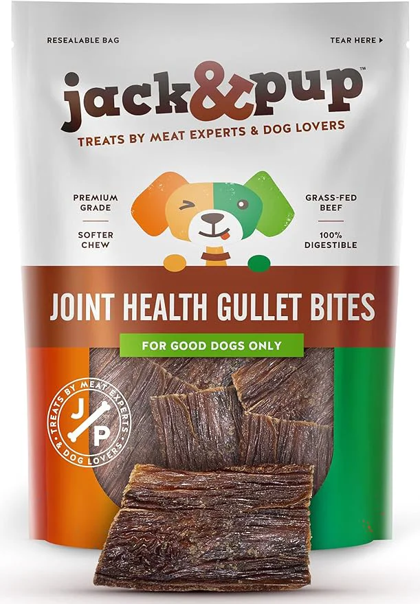 Expertly Made Jack Pup Premium Dog Chews Bites Healthy Dog Treats for Medium Dogs – All Natural Dog Treats Small Dogs Single Ingredient Dog Treat for Puppies – Bully Sticks Gullet Jerky Gullet Bites – 24 oz About This Innovative