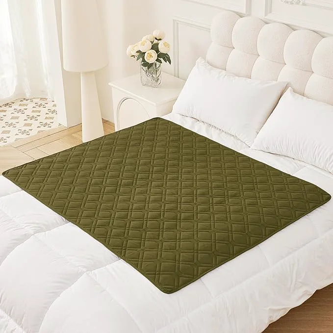 Pure Smiry Waterproof Dog Blanket 40×50 Inch Soft Pet Bed Cover Reversible Washable Sofa Couch Furniture Protector for Small Medium Large Dog Puppy Cat Geometric Green NavyAbout ThisOverview Lightweight