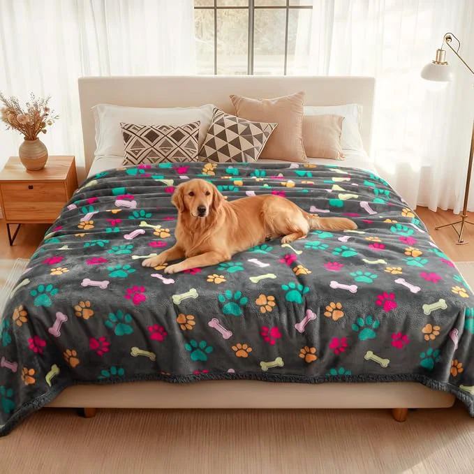 Versatile Luciphia Waterproof Pet Blankets Smooth
