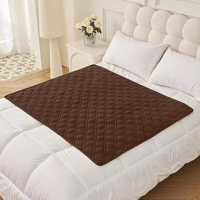 Trendy Smiry Waterproof Dog Blanket 40×50 Inch Soft Pet Bed Cover Reversible Washable Sofa Couch Furniture Protector for Small Medium Large Dog Puppy Cat Geometric Brown ChocolateAbout ThisOverview Consistent