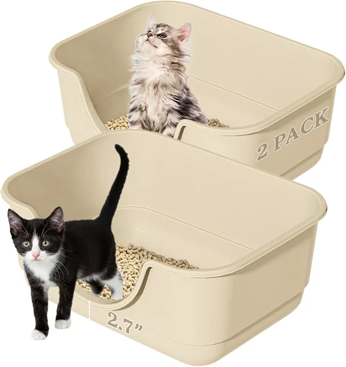 Specialty 2 Pack Low Entry Small Litter Box Trendy
