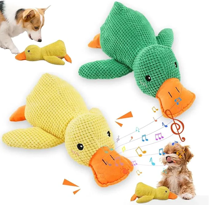 Sophisticated 2025 Upgraded Dog Toys New Durable Calming Duck Toys Dog Toys High-Grade