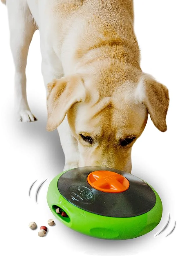 Refined SmellyUFO Interactive Treat Puzzle Toy — Durable Mental Stimulation for Dogs of All Sizes Detailed