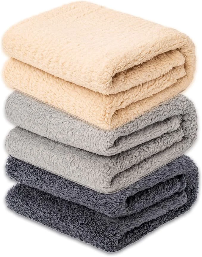 Efficient 3 Blankets Dog Cat Pet Blanket Soft Warm Fleece Casual