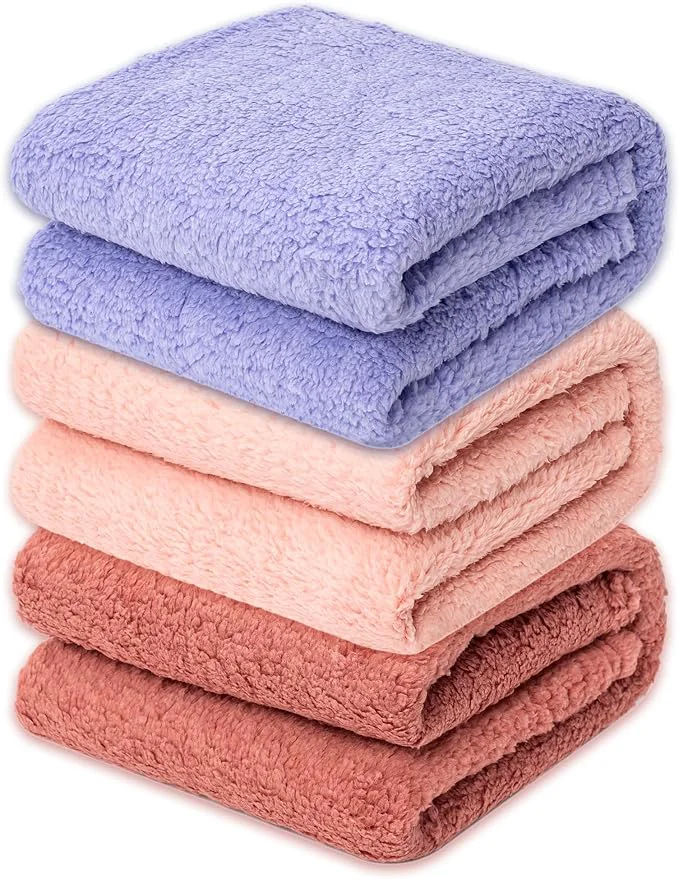 Fine 3 Blankets Dog Cat Pet Blanket Soft Warm Fleece Crafted