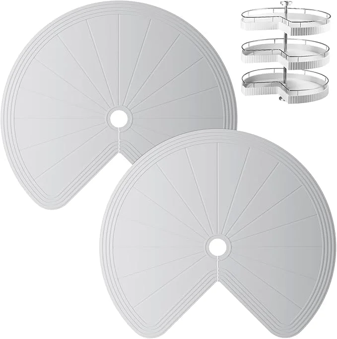 Premium Lazy Susan Turntable Organizer – 28 Inch Rotating Tray for Kitchen Cabinet Dining Table CountertopAbout ThisOverview Clean