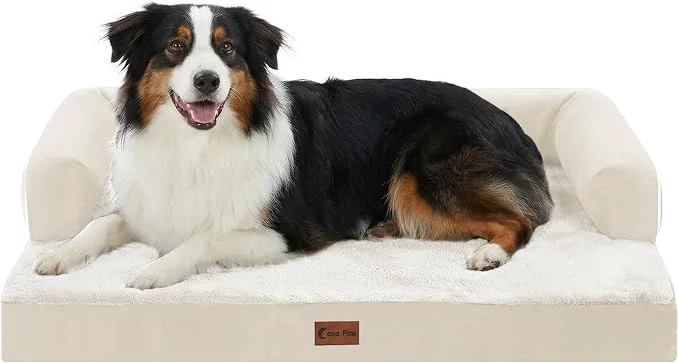 Top-Quality Orthopedic Dog Beds for Large Sized Dogs Waterproof Egg Crate Foam Medium Dog Enhanced