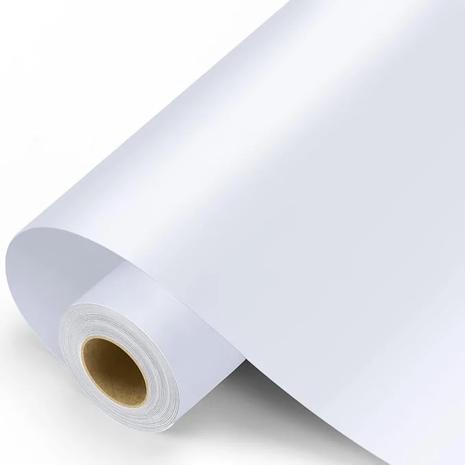 Fashionable White Permanent Vinyl Effective