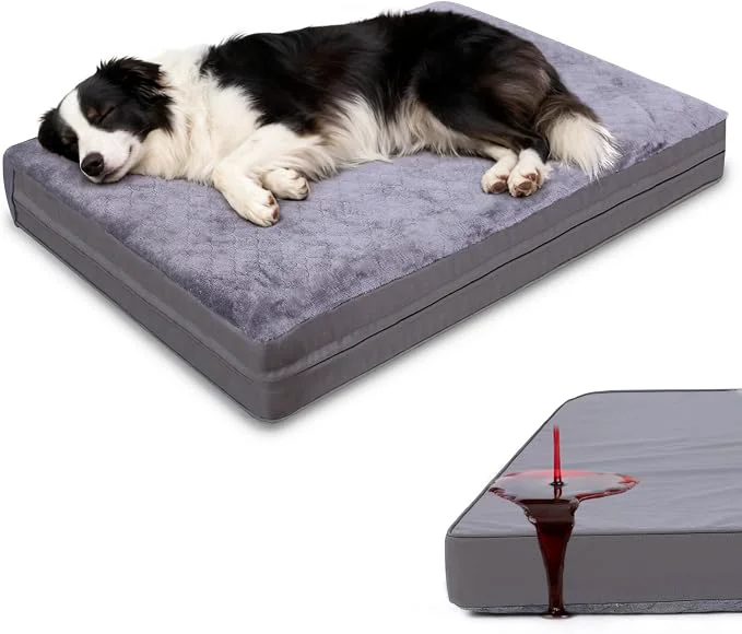 Relaxed Waterproof Large Dog Bed Healthy