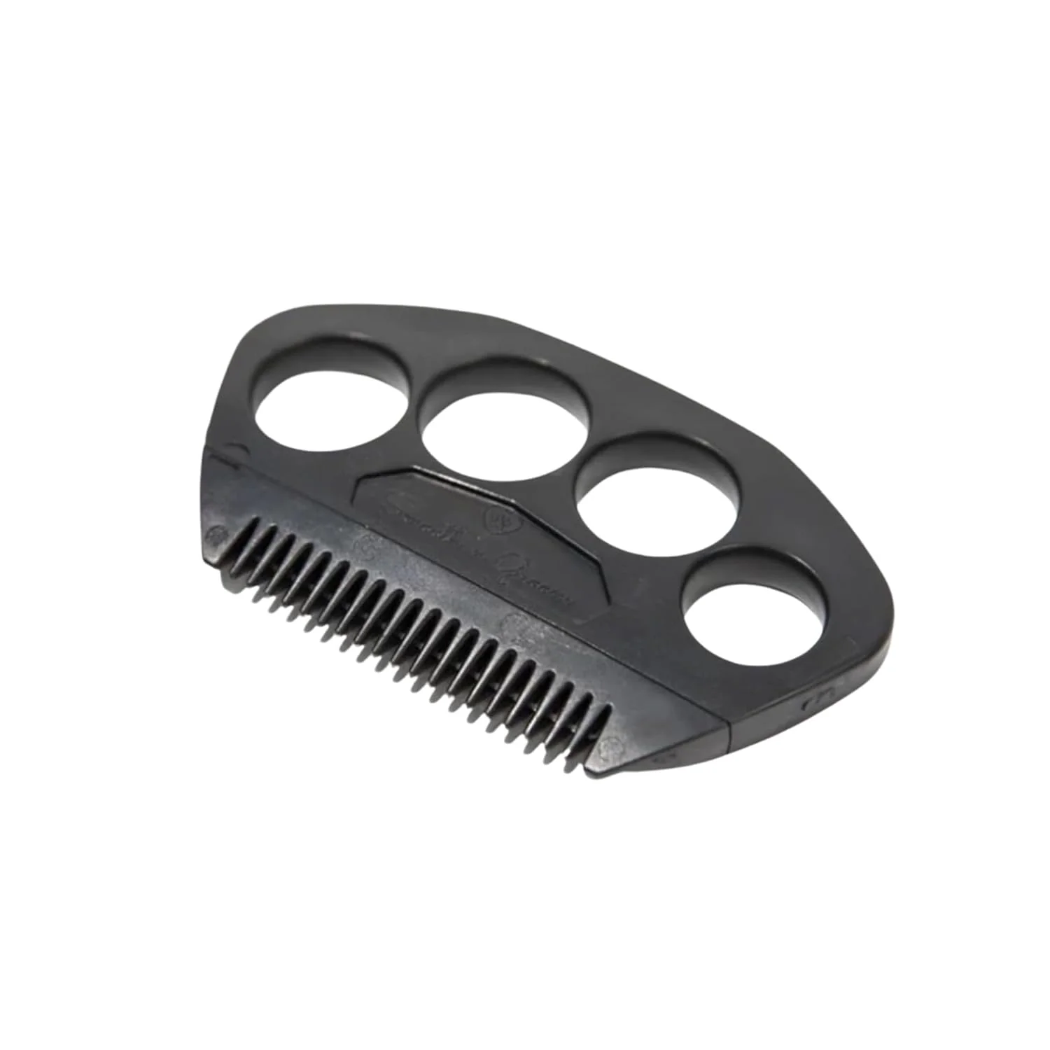 Safe The Fur Hero Pet hair comb – Skin Friendly Dog and Cat hair brush for Shedding with an embedded razor blade makes Pet Grooming easy dog and cat accessories Black Organic