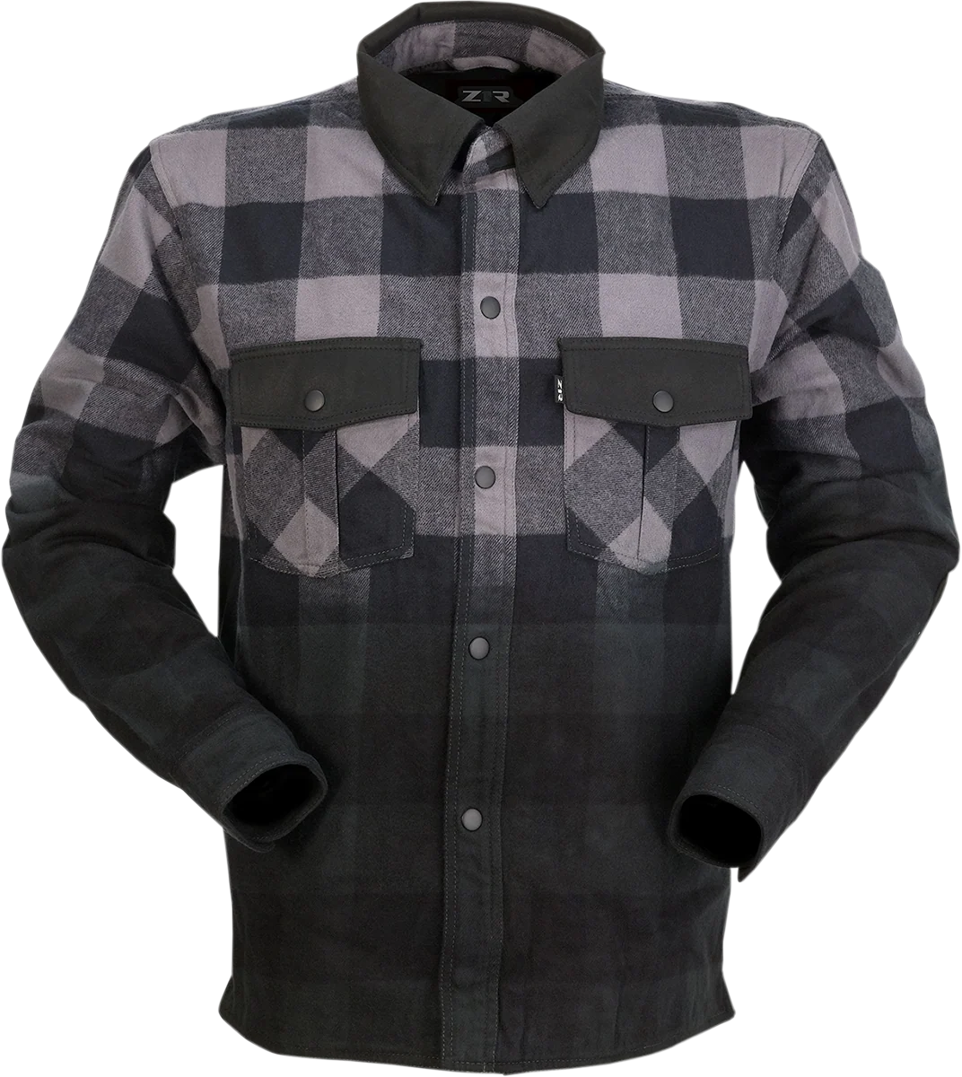 Casual Z1R Duke Ombre Flannel – Gray Black – 2XL 2840-0161 Sustainable