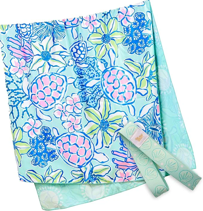 Optimized The Darling Effect Beach Towel Set Microfiber Quick Dry Towel Extra Large Sand and Water Resistant Oversized for Pool or Beach Chairs 3 Piece Set with Matching Bag and Stay Put BandAbout ThisOverview Durable