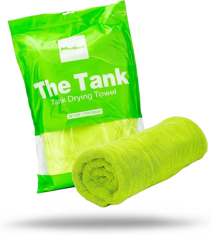 Safe Maxshine Universal Car Drying Towel 30 x 30 1600GSM Plush Double-Sided Microfiber Super Absorbent Rinse- Drying Towel for Car Wash Detailing Scratch- Lint- Auto Care ClothAbout ThisOverview User-Friendly