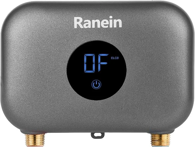 Breathable Gen II Ranein Electric Tankless Water Heater 4.5 kW 110v On Demand Instant Endless Water Heater with LED Display Point of Use Compact Under-sink Design for Bathroom and KithcenAbout ThisOverview Premium