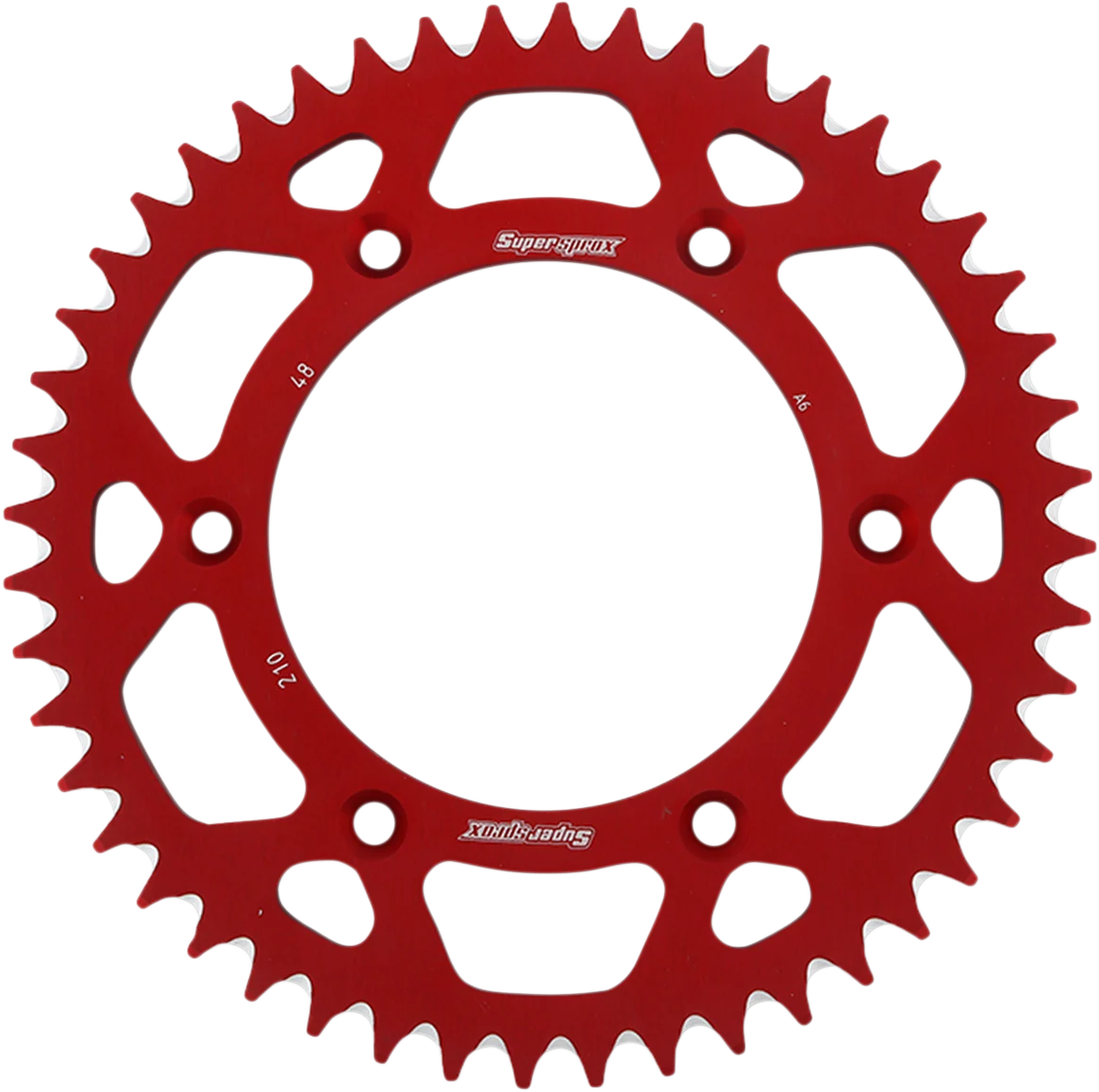 High-Performance SUPERSPROX Rear Sprocket – Red – Honda – 48 Tooth RAL-210-48-RED Environmentally Friendly