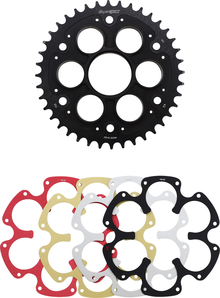 Detailed SUPERSPROX Edge Kit – Rear – Ducati – 40 Tooth RSA-755-40-KIT Advanced